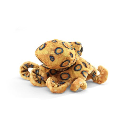 Folkmanis Puppets Mini Octopus, Blue-Ringed