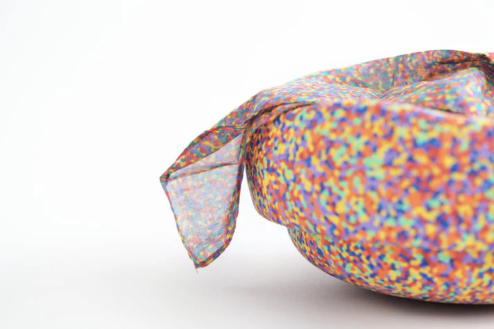 Rainbow Confetti Play Cloth 90 x 90 cm