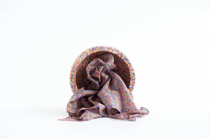 Rainbow Confetti Play Cloth 90 x 90 cm