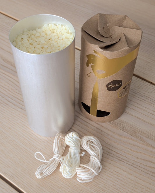 DIY Beeswax Candle Dipping Kit | Light Wax