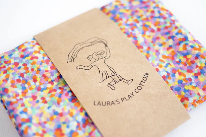 Super Confetti Play Cloth 90 x 90 cm