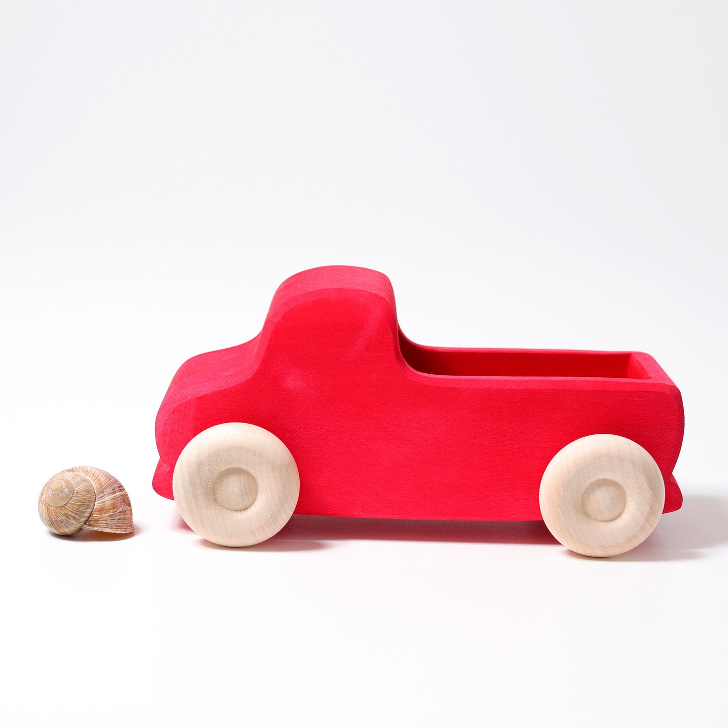 Grimm's Wooden Truck Large, Red