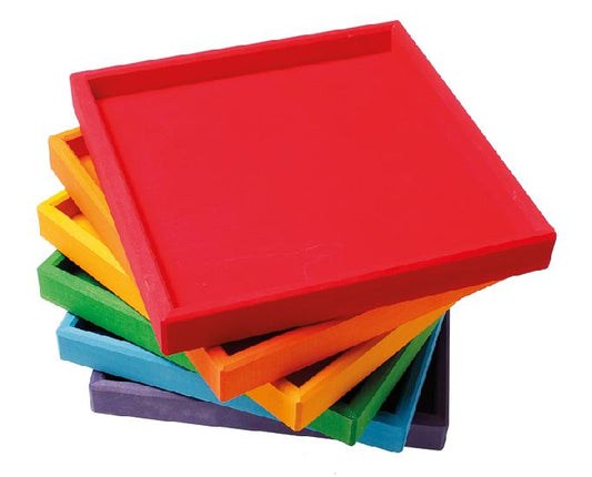 Grimm's Frames, Wooden Rainbow Set (6pcs)