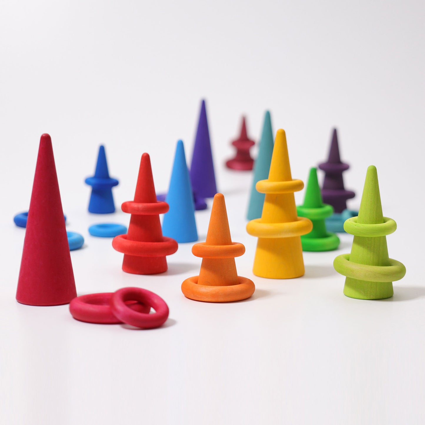 Grimm's Blocks - Forest Rainbow 12 pcs