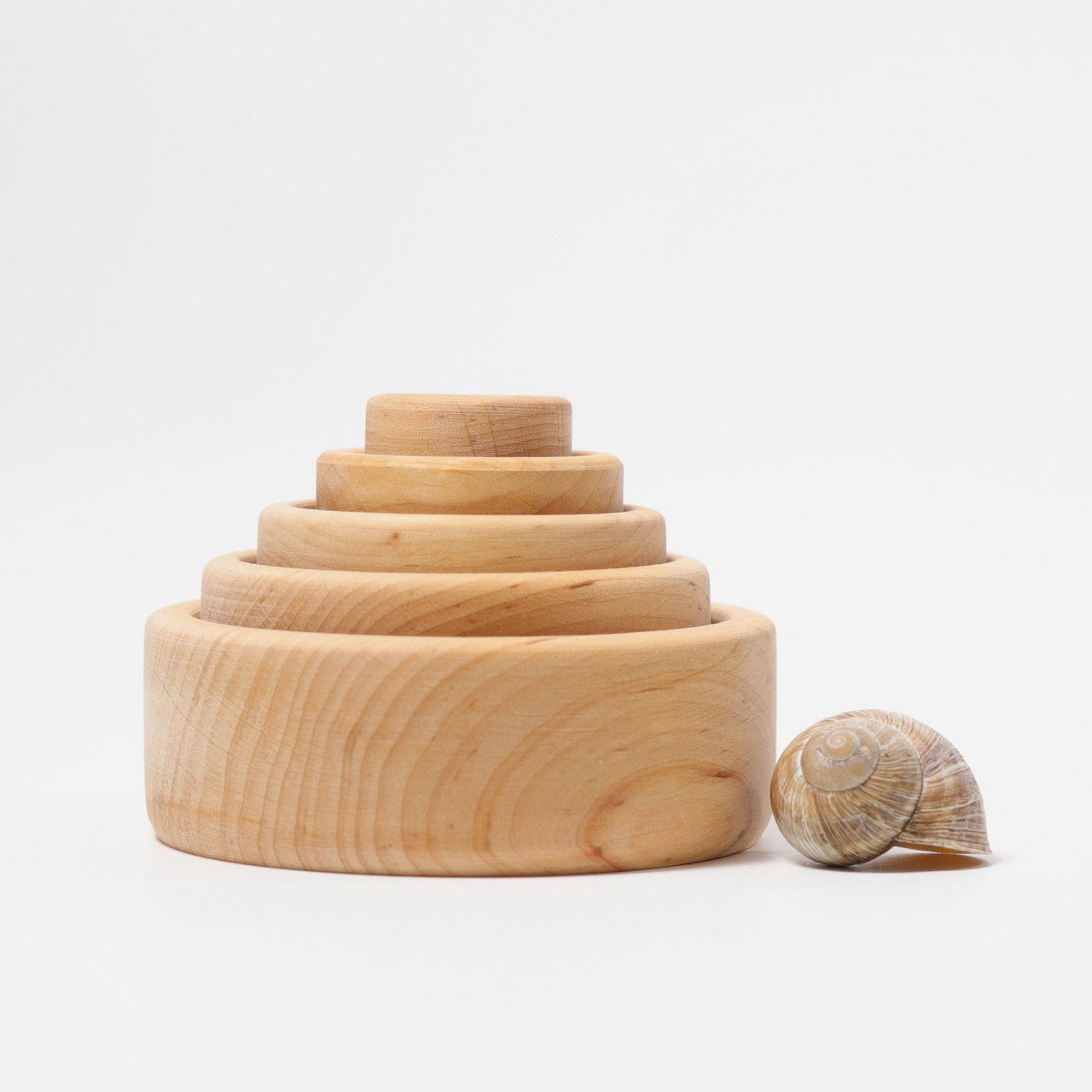 Grimm's Stacking Bowls, natural