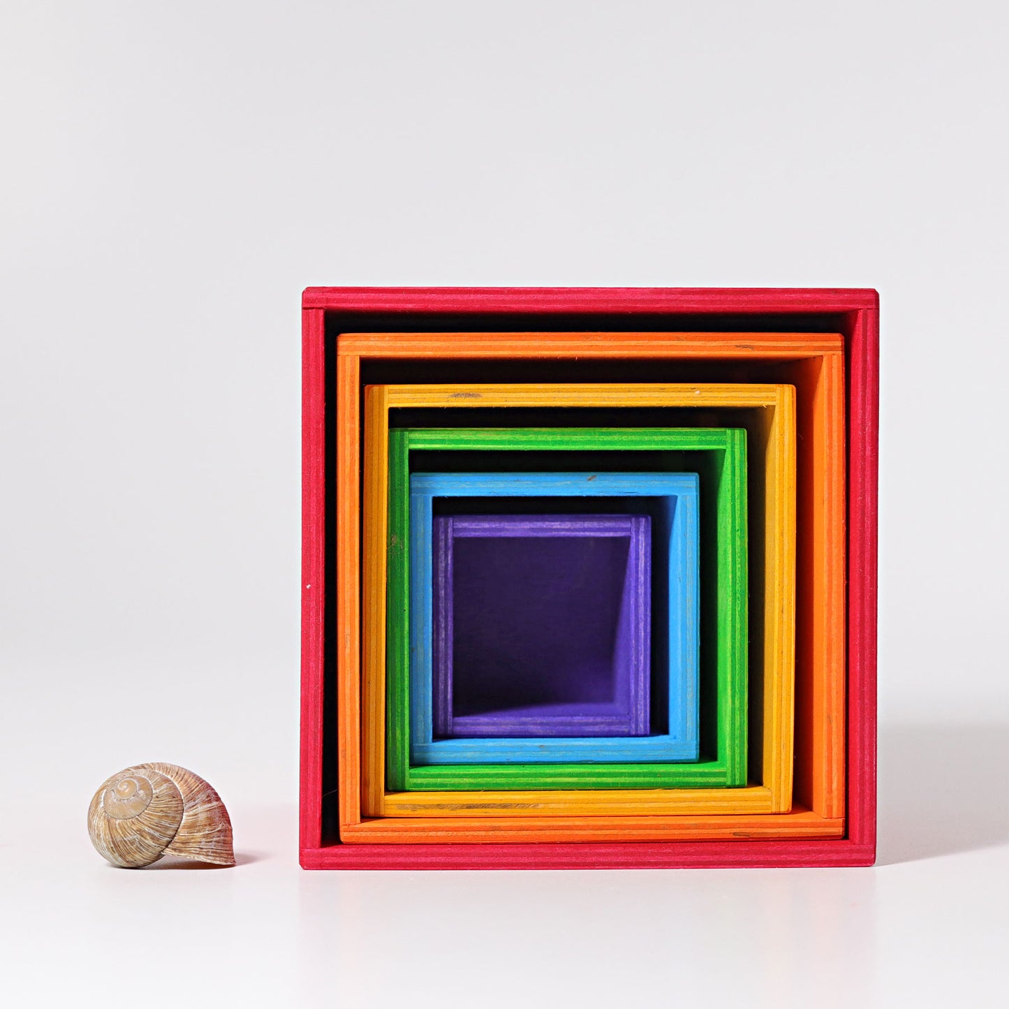 Grimm's Stacking Boxes Large, multi-coloured