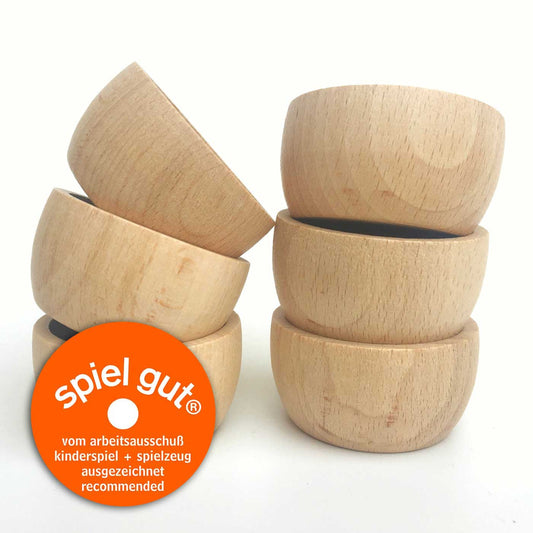 Grapat Wood Natural Bowls 6 pcs