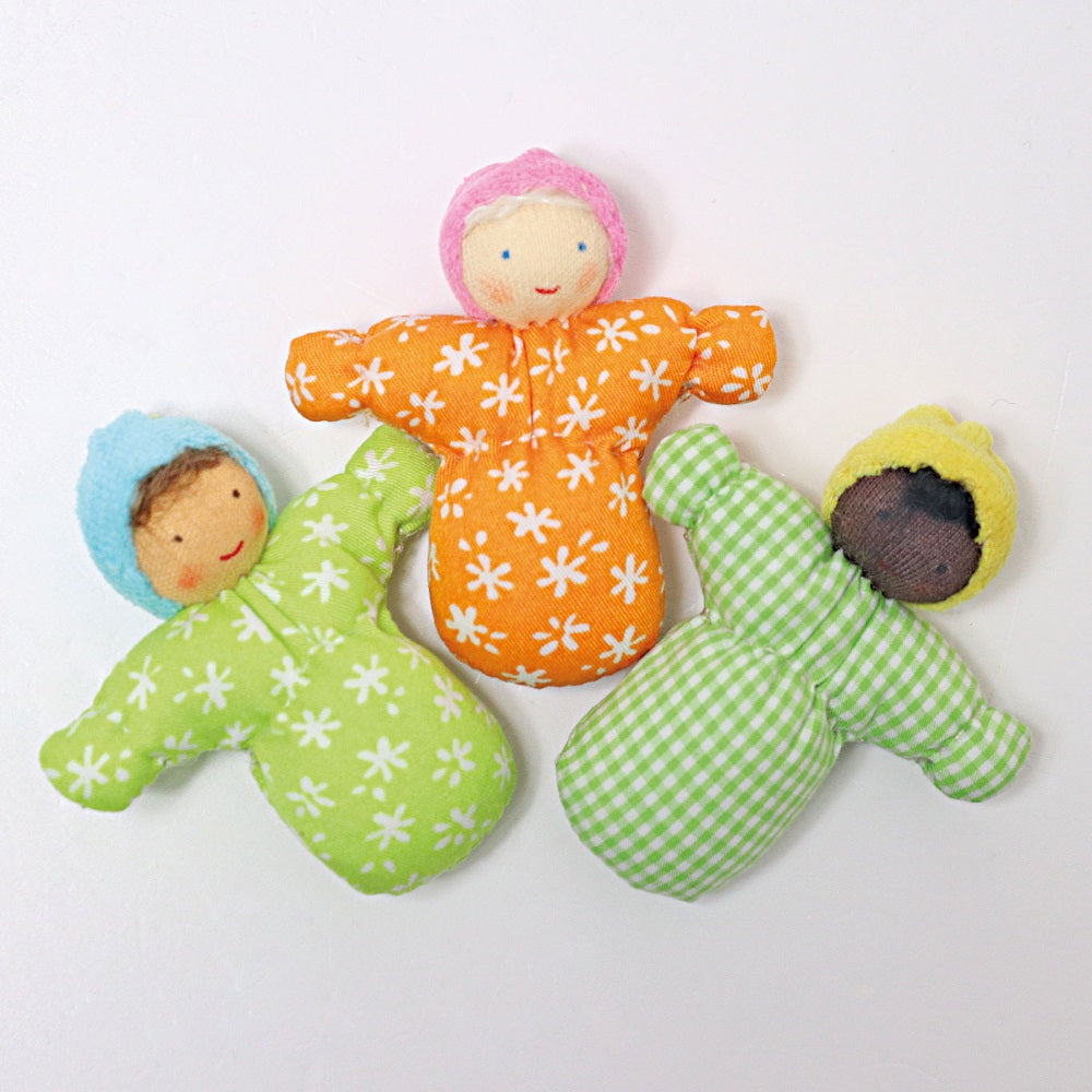 Grimm's Doll - Ebony Baby (Dollhouse Size)