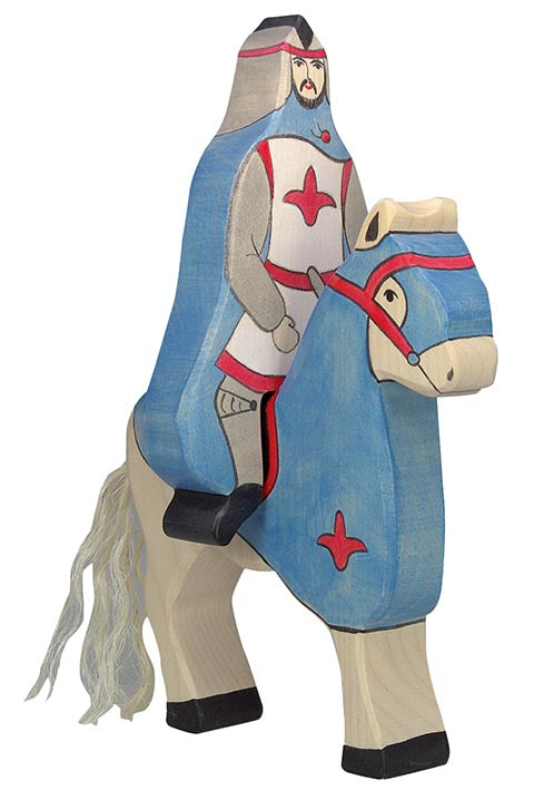 Holztiger Blue Tournament Knight (no horse)