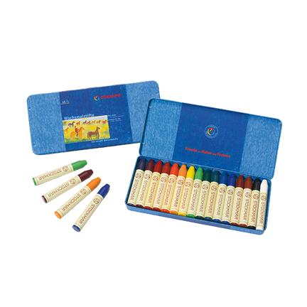 Stockmar wax stick crayons 16