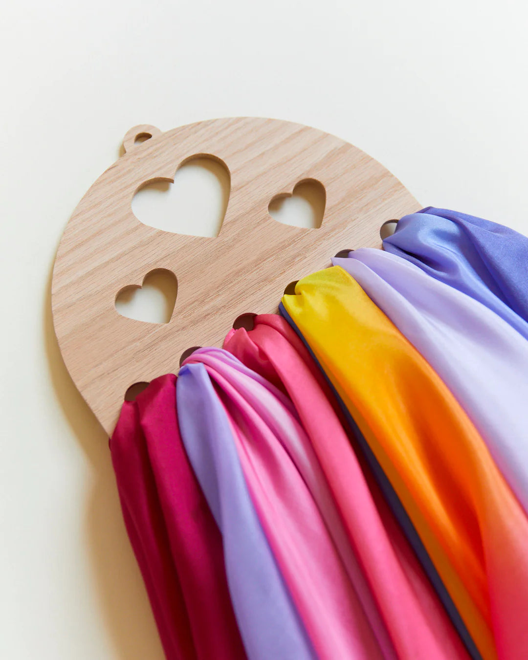 Sarah's Silks Heart Playsilk Display