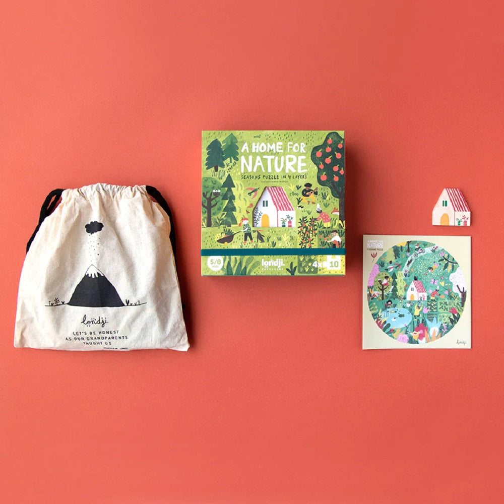 Londji A Home For Nature 4 in 1 Puzzle