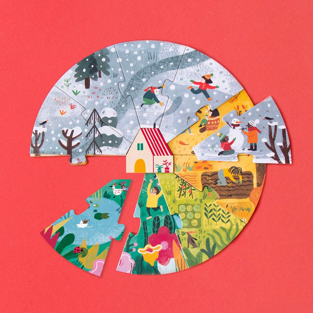 A Home For Nature 4 in 1 Puzzle by Londji