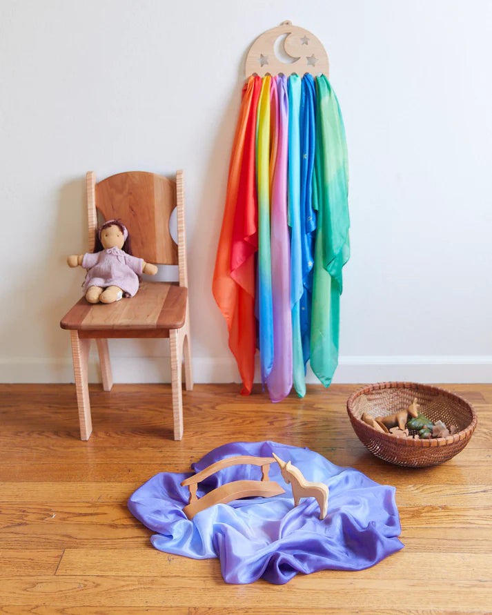 Sarah's Silks Star Playsilk Display