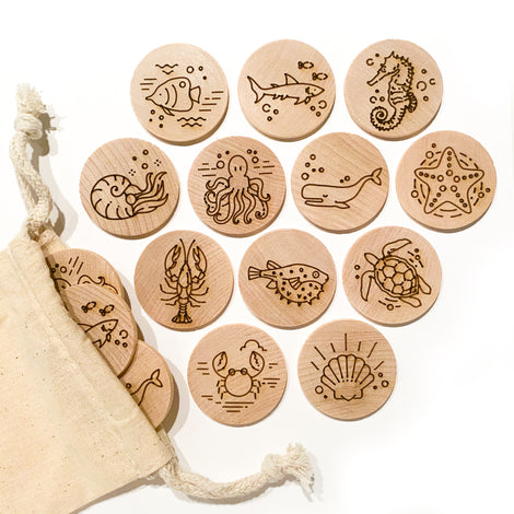 Tree Fort Toys Ocean Memory Matching Game