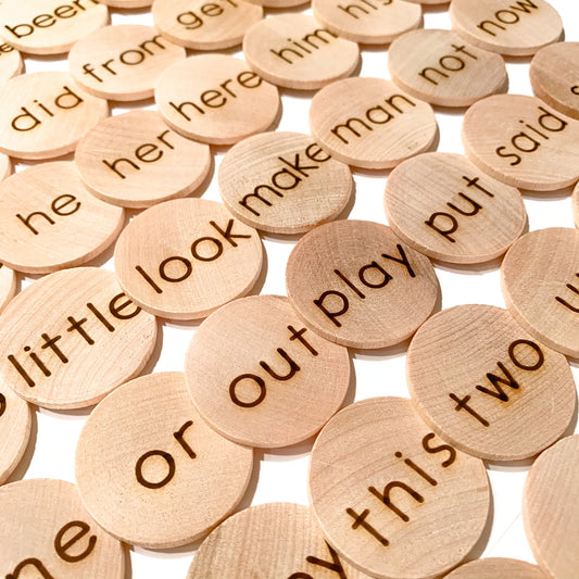 Grade 1 Sight Word Discs | Standard 57 Words