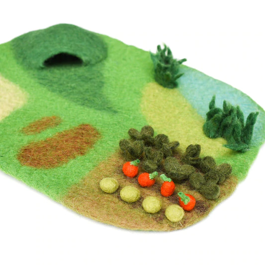 Small Farm Felt Play Mat Playscape