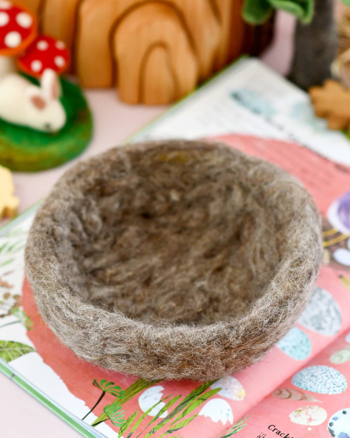 Tara Treasures Felt Bird's Nest (Nest Only)