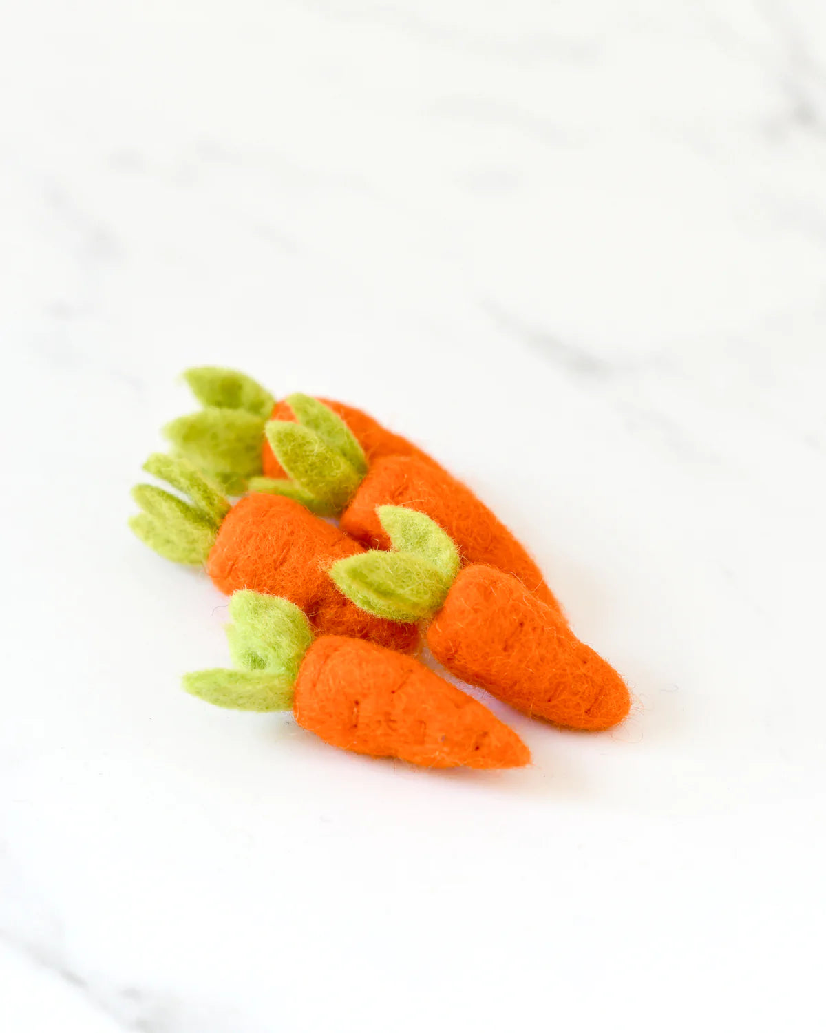 Mini Felt Carrots (set of 5)