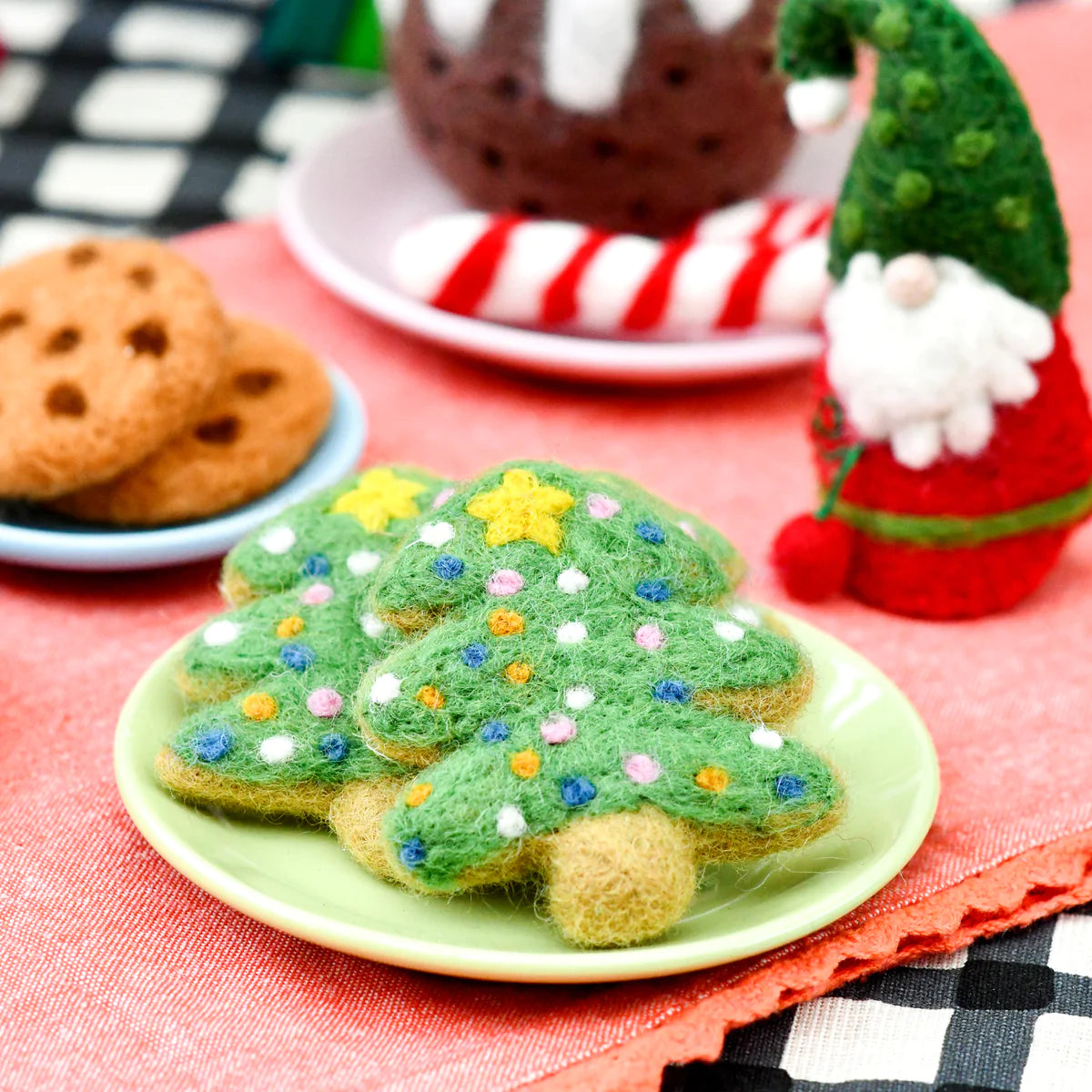 Felt Christmas Tree Cookie