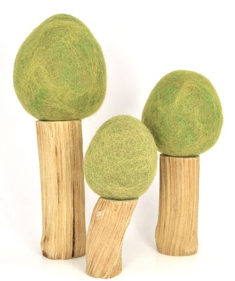 Trees - Spring 3 pcs