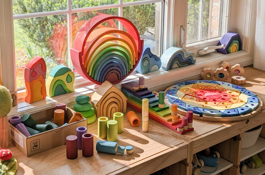 Top 10 Must Have Toys and Products from Mymy & Me: Canada's Eco-Friendly Toy Shop featuring wooden and natural open ended toys 