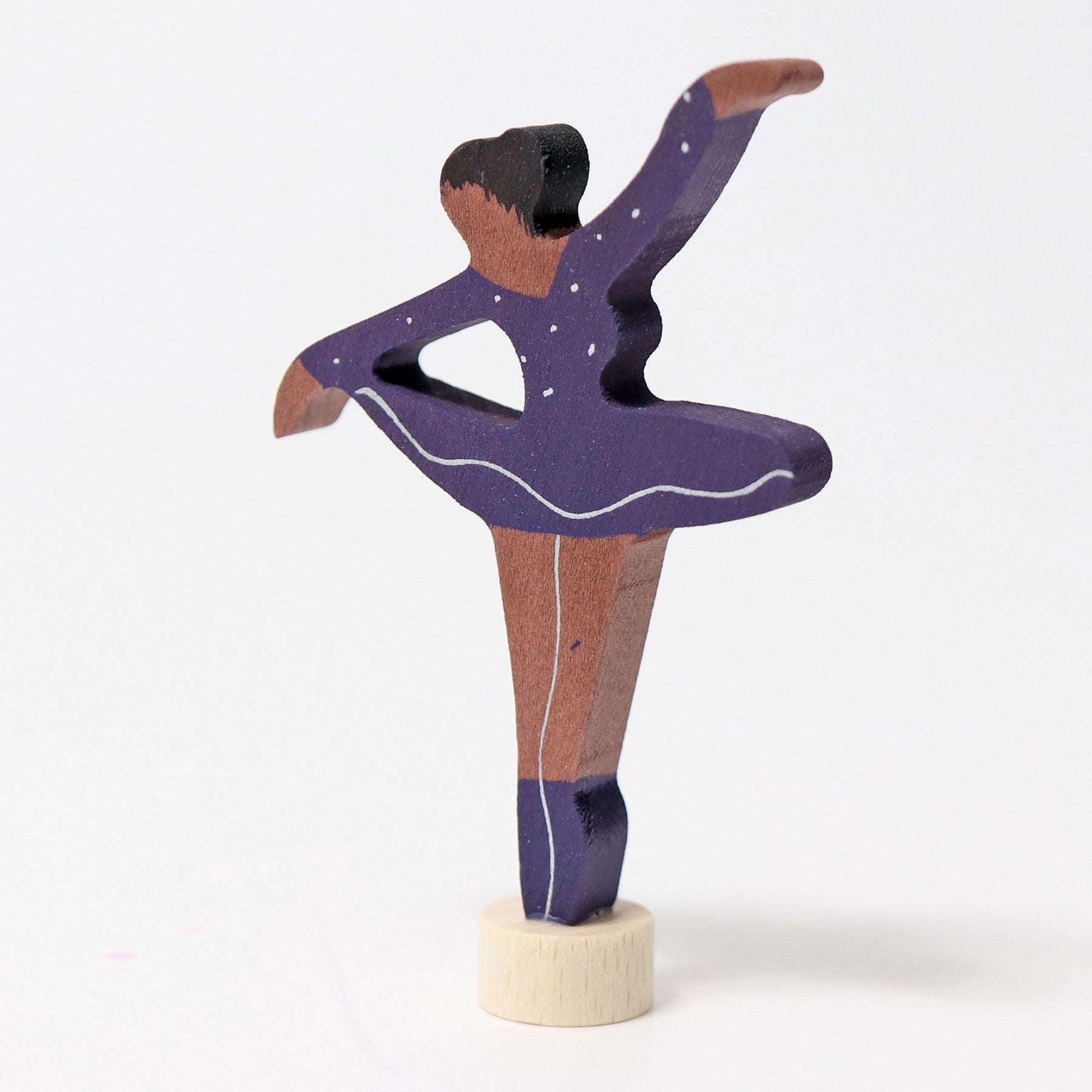 Grimm's Decorative Figure Ballerina, Purple