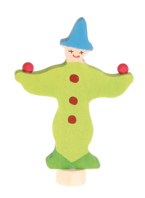 Grimm's Deco Juggling Clown, Green