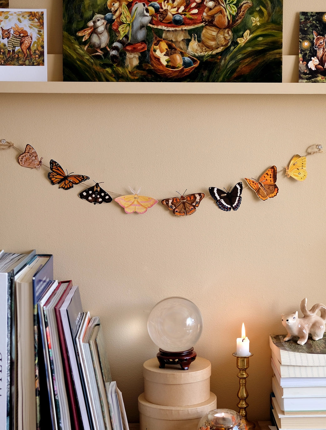 Butterfly Paper Garland | DIY Garland Kit