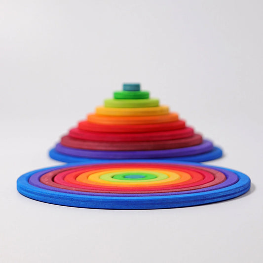 Grimm's Learning - Concentric Circles and Rings (10 colours)