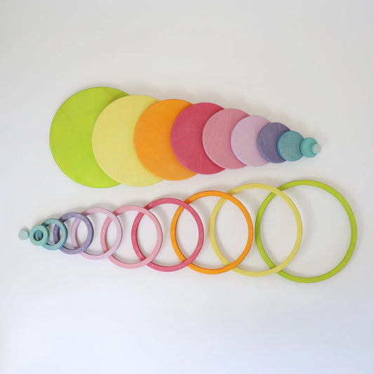 Grimm's Concentric Circles and Rings PASTEL