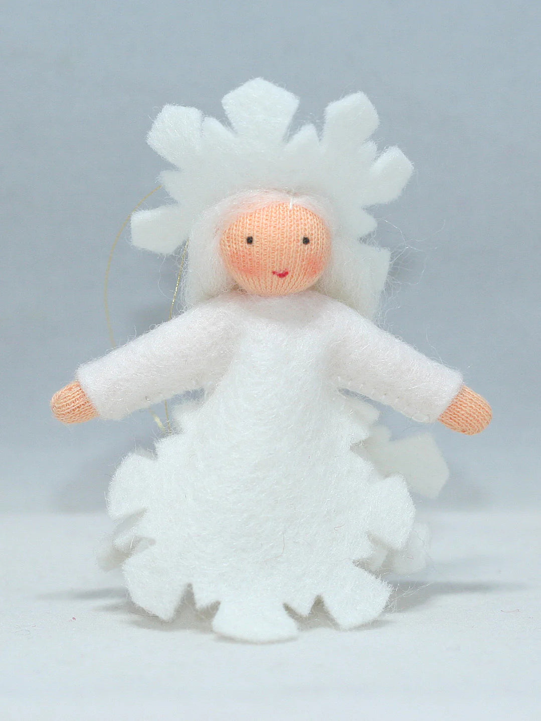 Ambrosius Ice Crystal Princess  | Miniature Hanging Felt Doll