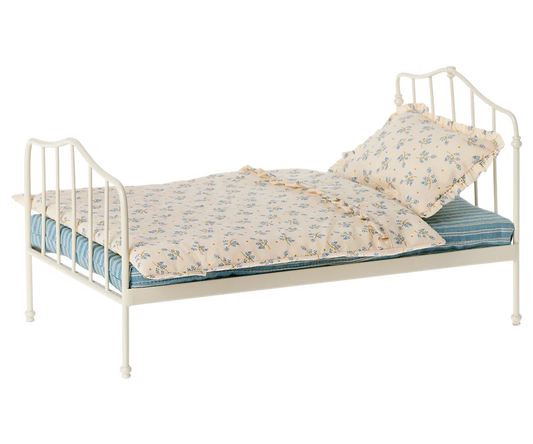 *PRESALE* Maileg Bed, Miniature - Blue (Teddy/Rabbit Size)