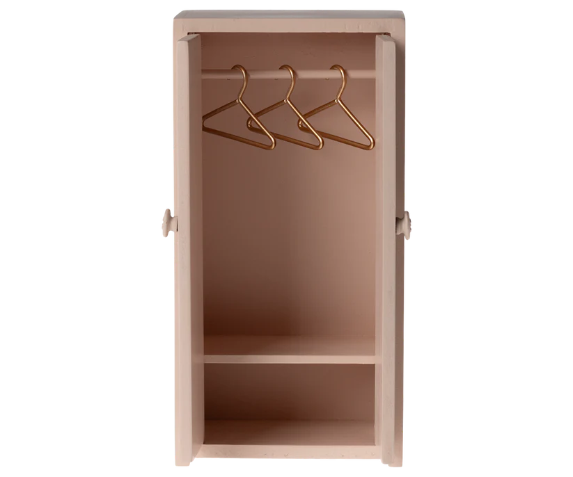 Maileg Closet, Mouse - Light rose