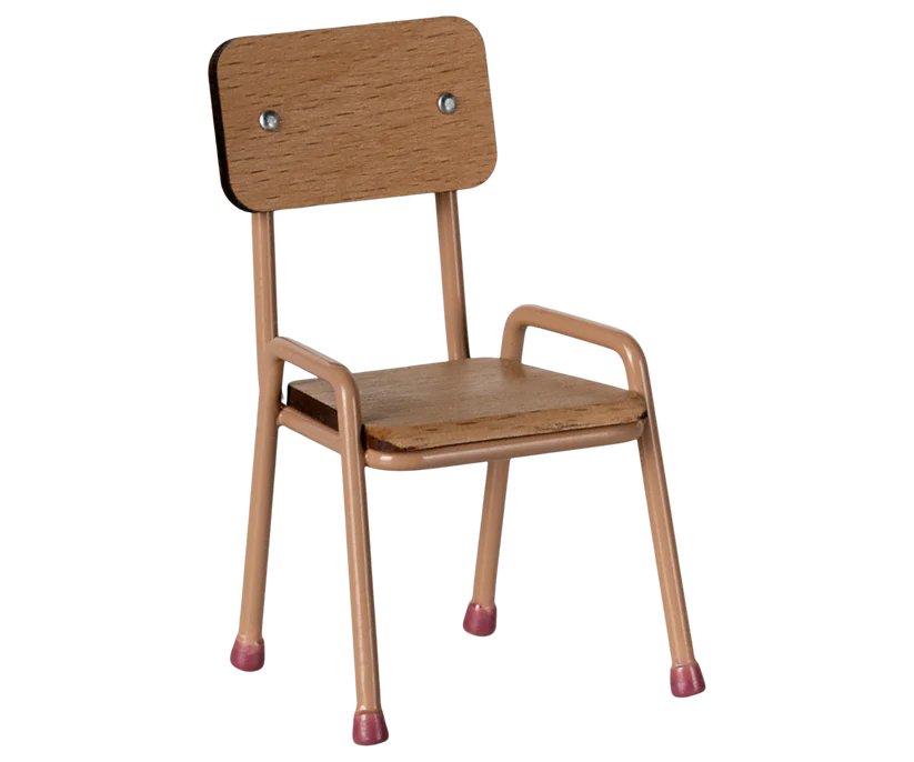 Maileg Chair, Mouse - Dark Powder