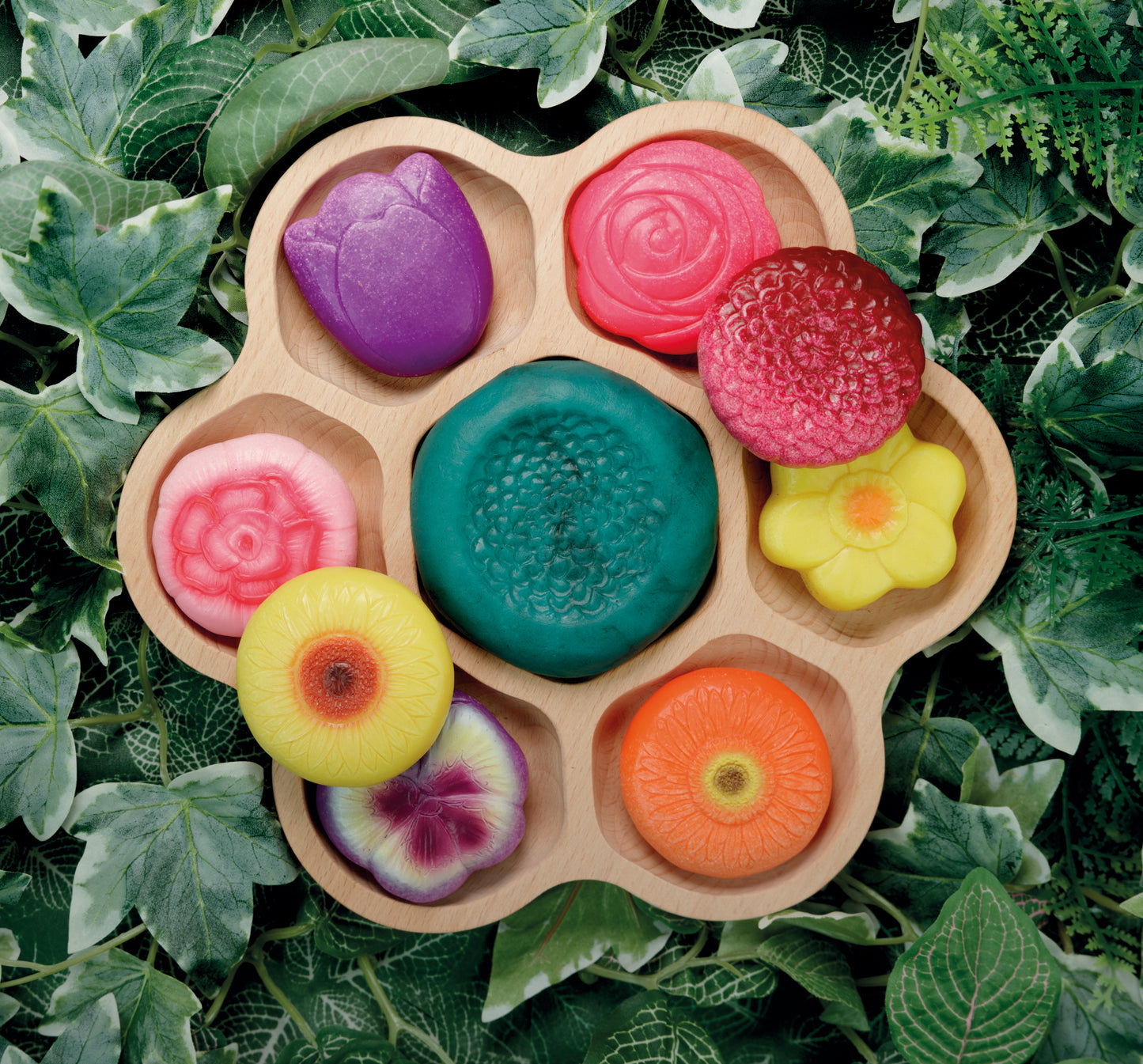 Yellow Door Sensory Play Stones – Flowers