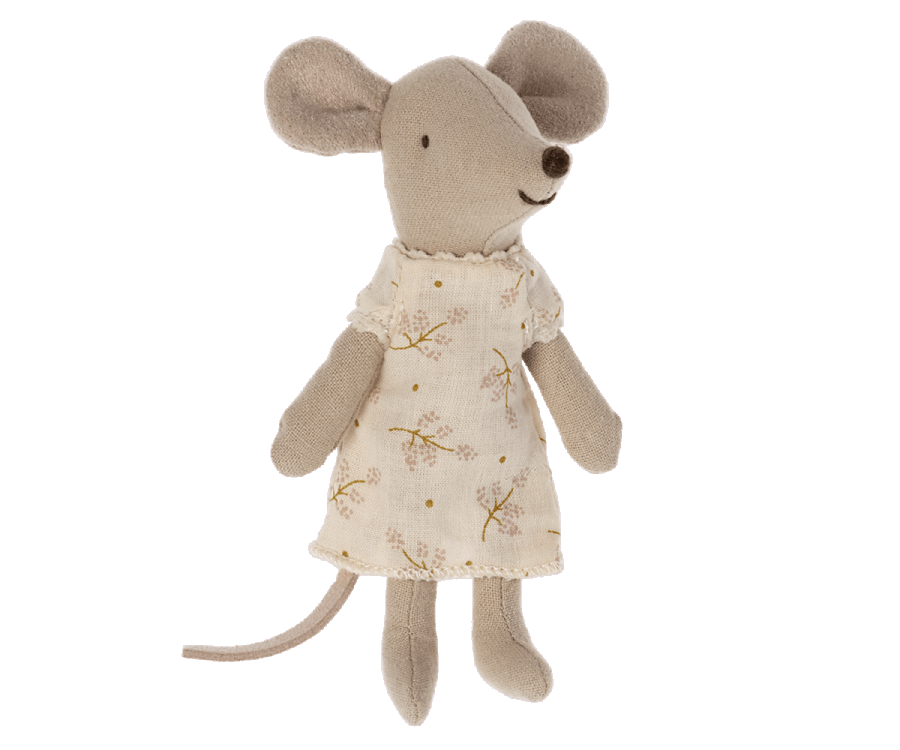 Maileg Nightgown, Little sister mouse