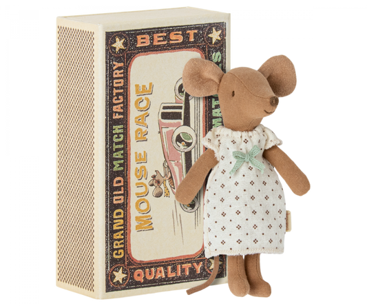 Maileg Big sister mouse in matchbox