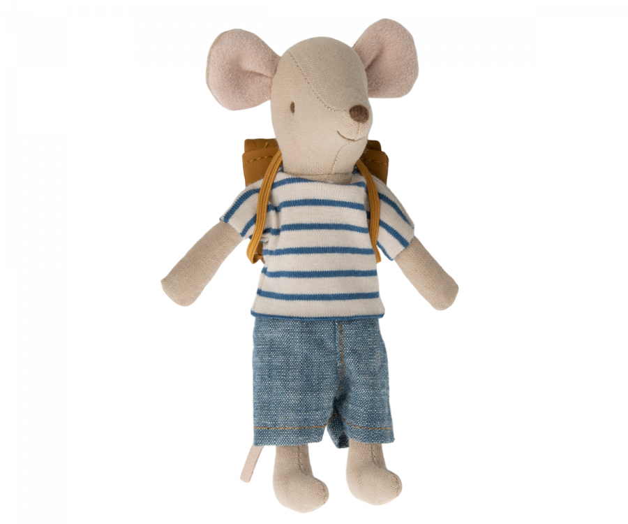 Maileg Clothes and bag, Big brother mouse