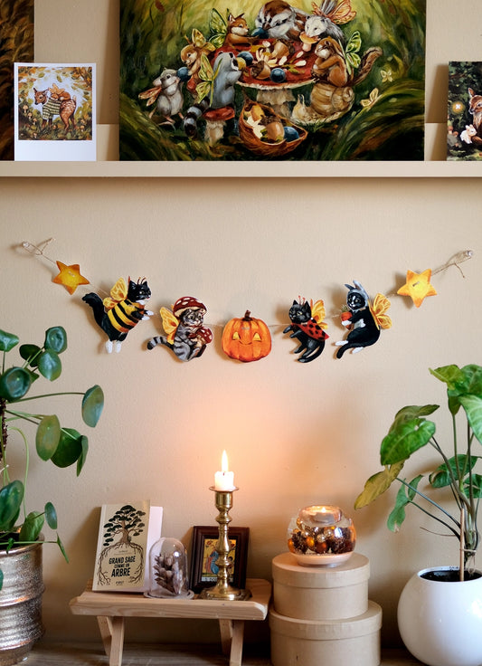 Halloween Paper Garland | DIY Garland Kit