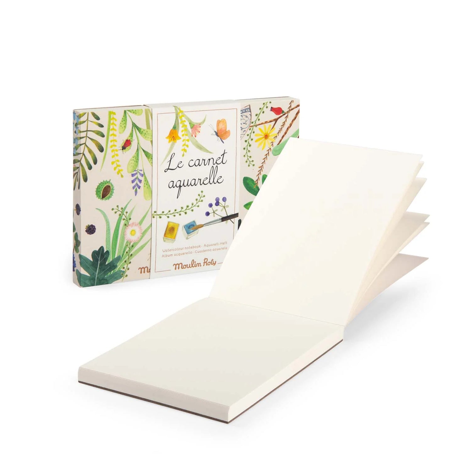 Watercolour Notebook (30 sheets, 300g) |  Le Botaniste