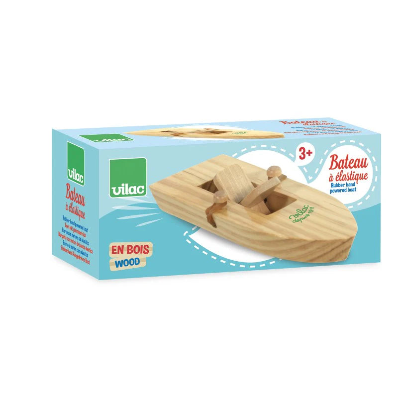 Rubber Band Powered Boat