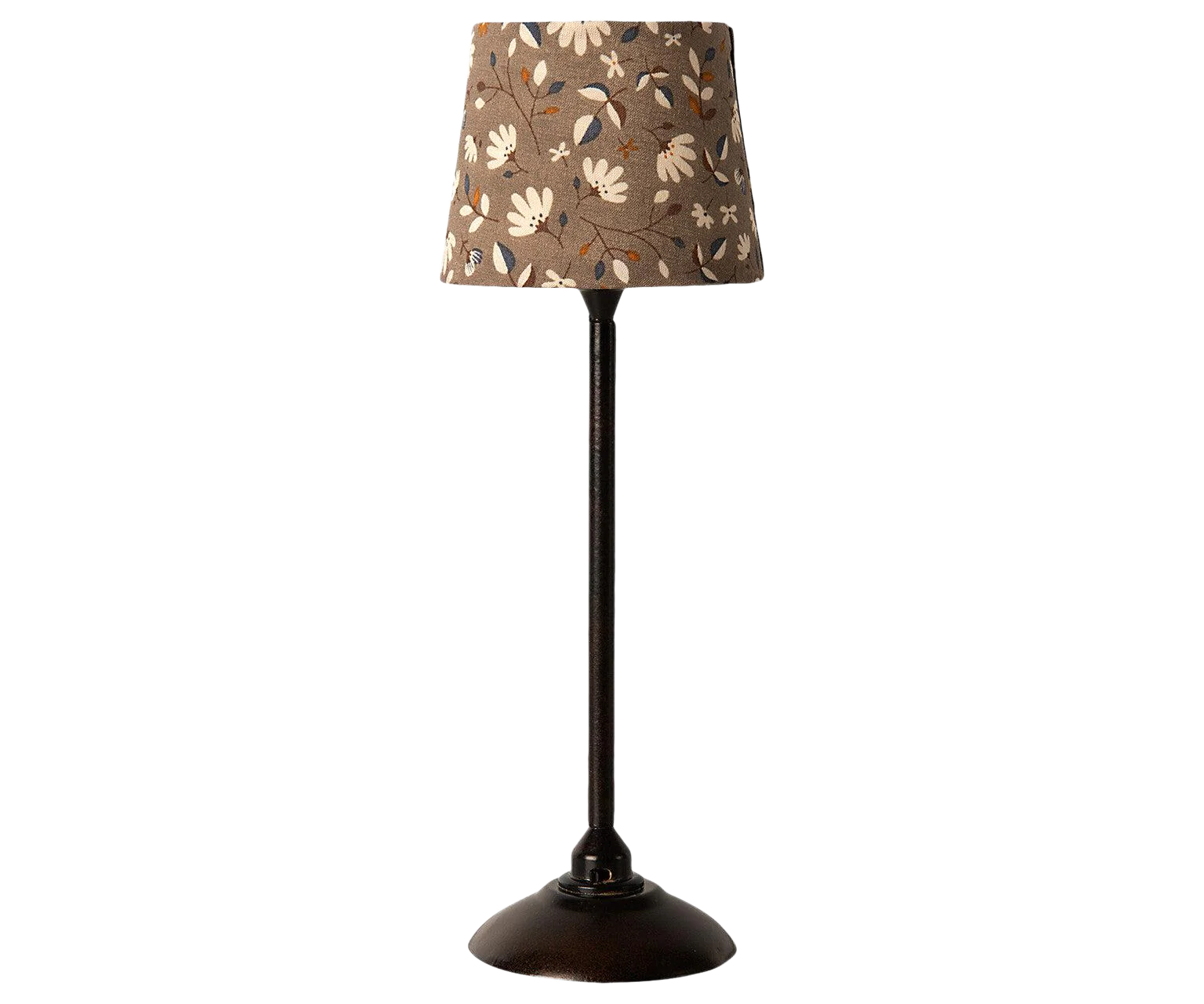Maileg Miniature floor lamp - Anthracite