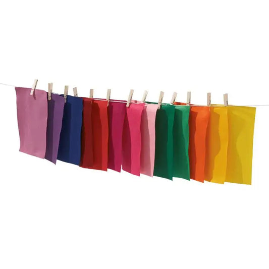 BLACK 50% Wool and 50% Rayon Felt Sheet (20x30cm)