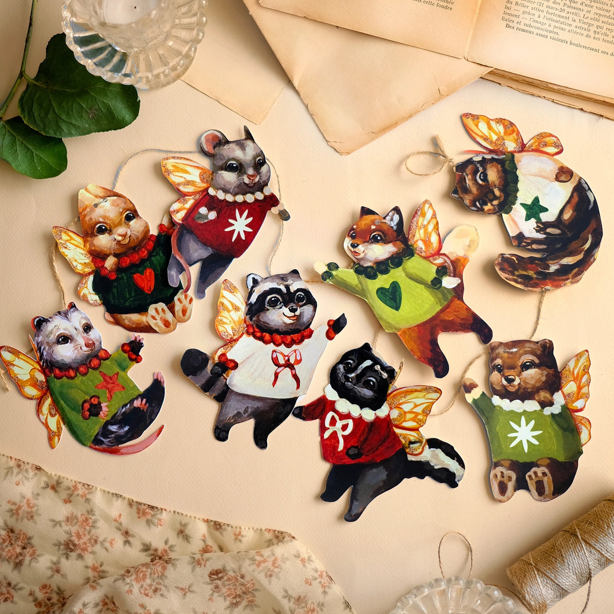 Woodland Animals Paper Garland | DIY Garland Kit