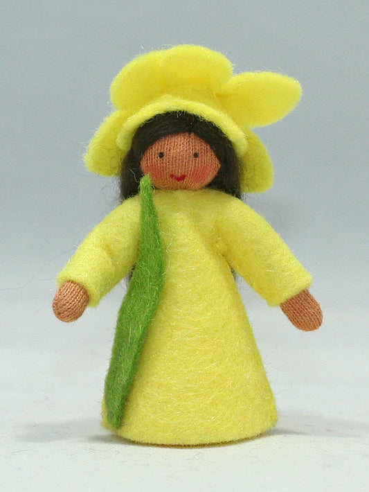 Ambrosius Daffodil Fairy  | 2.5" Miniature Standing Doll