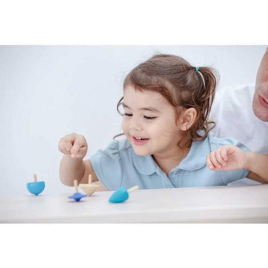 PlanToys Mini Spinning Tops