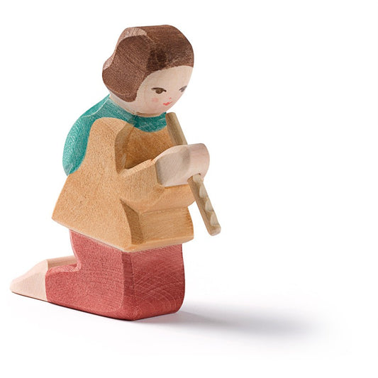 Ostheimer Shepherd playing the flute