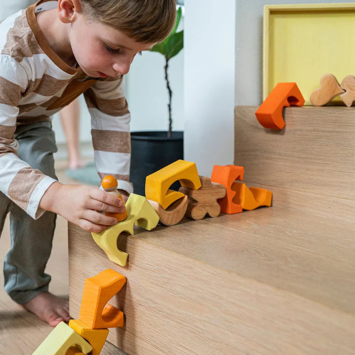 Grimm's Building Set Puzzle, Yellow