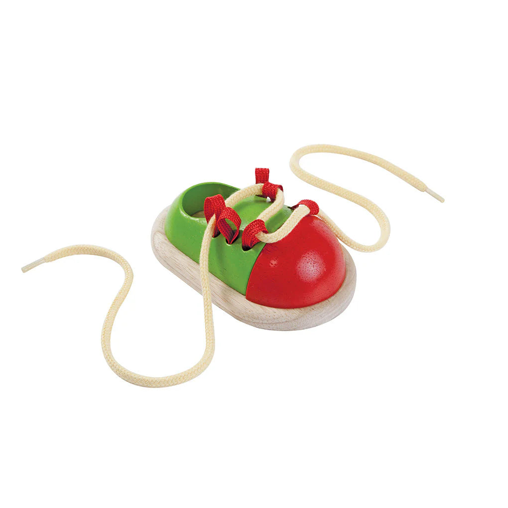 PlanToys Tie-Up Shoe